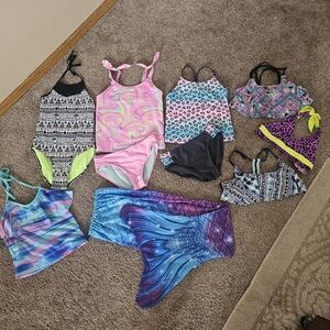 Girls Swimsuit Swim Bundle Lot